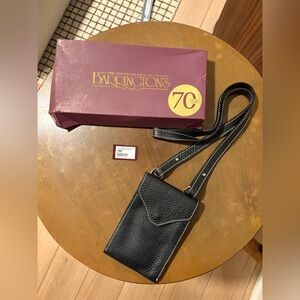 NWT - Barrington’s Leather Cell Phone Cross Body Bag